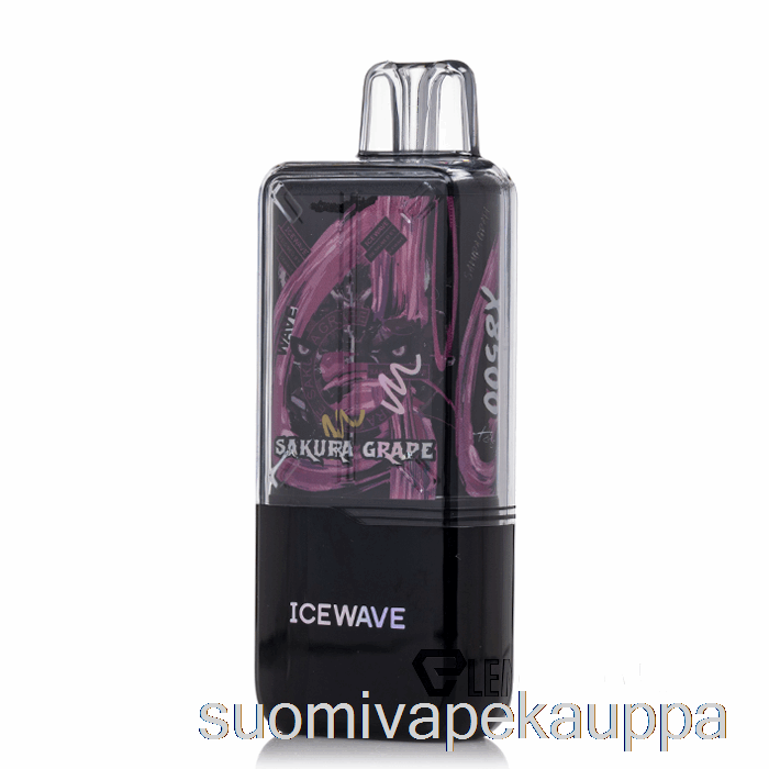 Vape Kauppa Icewave X8500 Kertakäyttöinen Sakura Rypäle